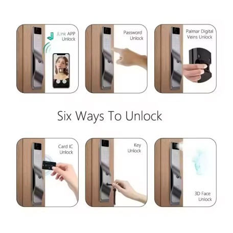 კარის ჭკვიანი საკეტი - F7