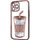 ქეისი - MILKSHAKE LIQUID GLITTER CHROME-PLATED SEMIHARD COVER CASE