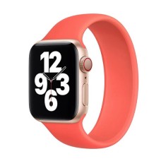 Band For Apple Watches Series 6/SE Solo Loop Orange