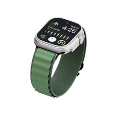 Levelo Ace Loop Nylon Watch Strap for Apple Watch Band  Green