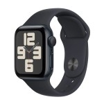 Apple Watch Series SE 2 GPS + Cellular Midnight Aluminum Case With Midnight