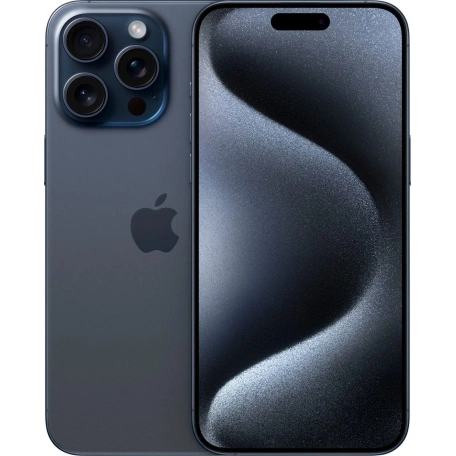 Apple iPhone 15 Pro Max - Blue Titanium